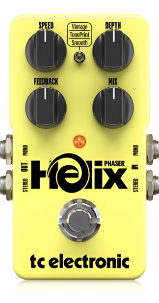 Tc Electronic Helix Phaser Pedal Analogo Para Guitarra