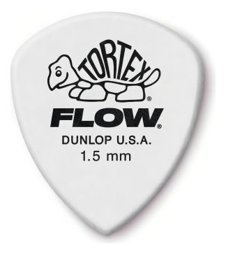 Dunlop 558p Tortex Flow Pack 12 Puas 1.5 - Branco 1.50mm