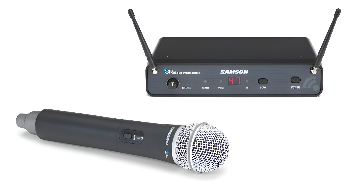 Samson Concert 88x Microfono Inalambrico De Mano Uhf