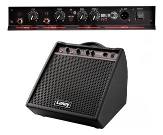 Monitor Para Batería Electrónica Laney Dh80 Con Bluetooth Color Negro