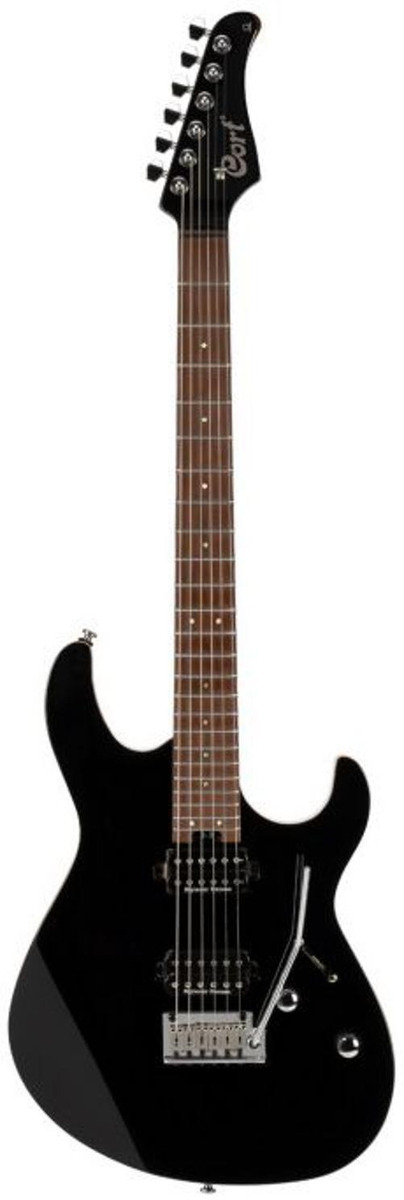 Guitarra Eléctrica Cort G300 Pro Bk Tremolo Emg Humbucker 6 Cuerdas Diestro Negro