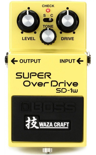 Pedal Boss Sd1w Super Overdrive Waza Craft Japon - Plus