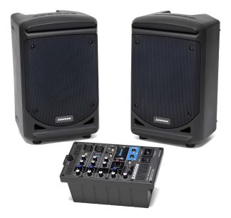 Samson Xp300b Sistema De Sonido 300 Watts 4 Canales