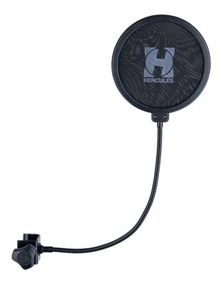 Hercules Mh200b Pop Filter Doble Capa Ideal Estudio