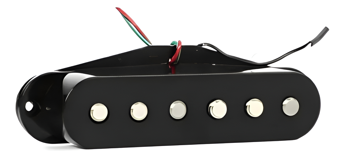 Dimarzio Dp419 Micrófono Bobina Simple Strat Guitarra Eléctrica Negro