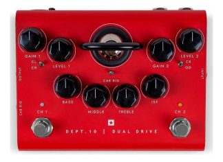 Pedal De Efecto Blackstar Dept 10 Dual Drive Color Rojo