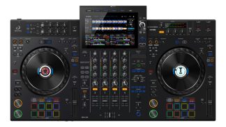 Sistema Dj Alpha Theta Xdj-az Profesional Todo En Uno Color Negro