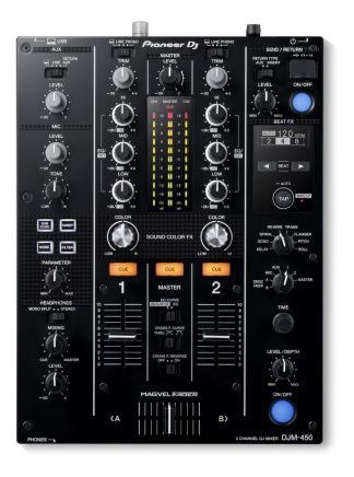Pioneer Djm450 Mixer Dj 2 Canales