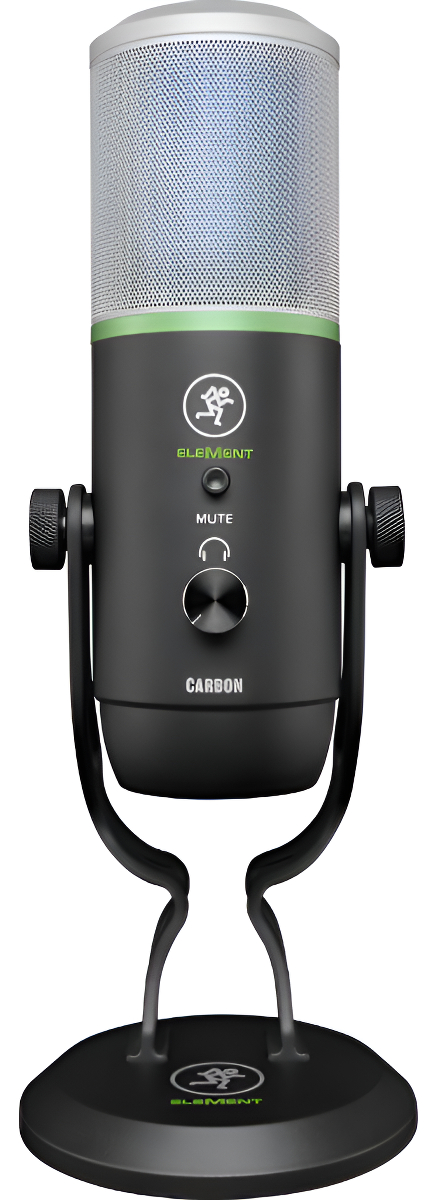 Mackie Carbon Microfono Condenser Usb Multipatron