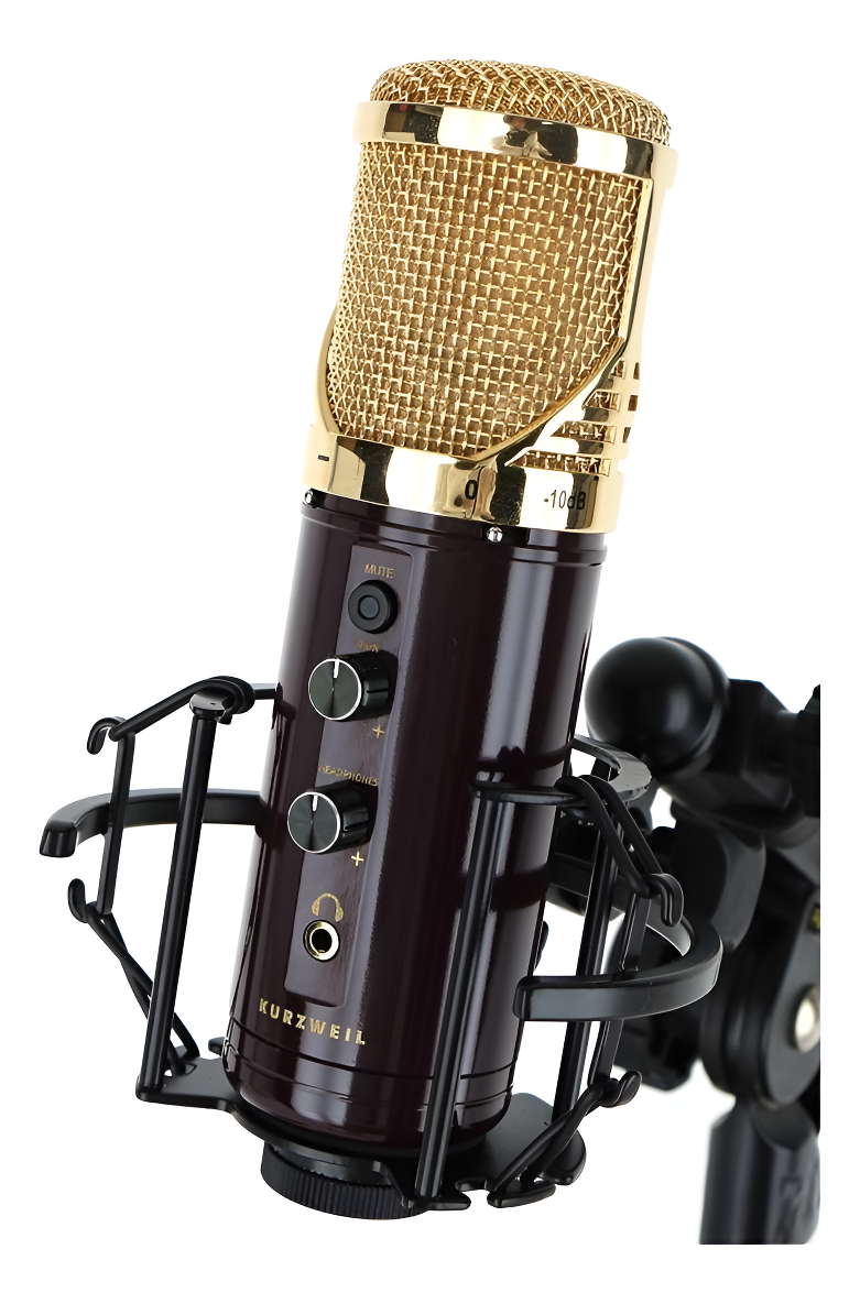 Kurzweil Km1u Microfono Condenser Usb C/ Out Auricular