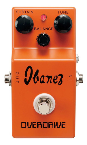 Pedal Guitarra Overdrive Ibanez Od 850 Japon Color Naranja
