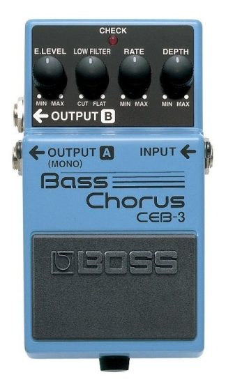Pedal De Efecto Boss Bass Chorus Ceb-3 Azul