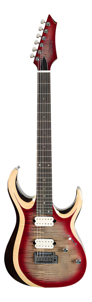 Guitarra Eléctrica Cort X700 Duality Ii Lvb Vino