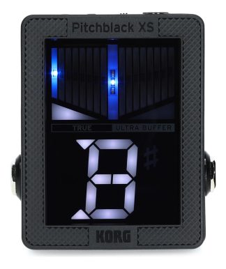 Afinador Cromático Pedal Korg Pbxs Pantalla Alta Visibilidad Ultra Preciso
