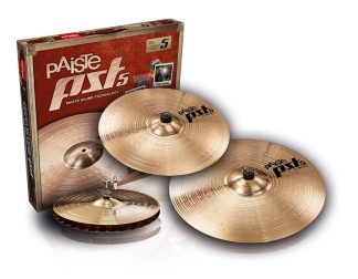 Paiste Pst5 Rock Set Hi Hat 14 Crash 16 Ride 20
