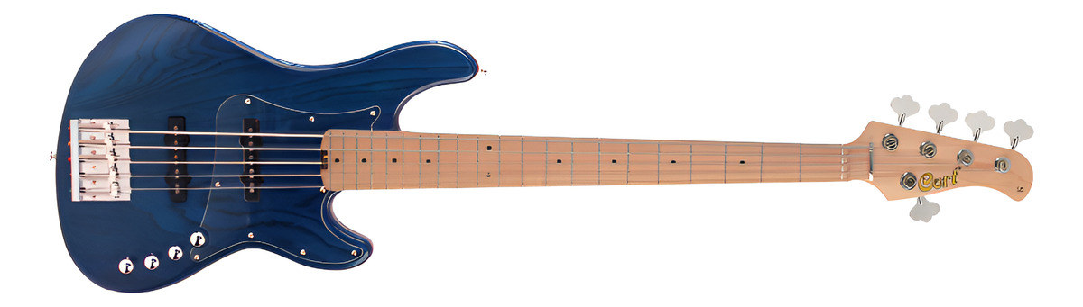 Cort Gb75jj Bajo 5 Cuerdas Activo Con Funda
