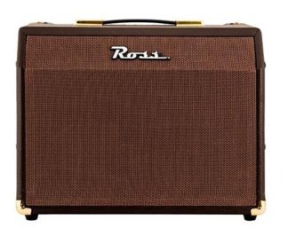 Amplificador Ross A25c Combo Transistor 25w 3 Canales Xlr Marrón