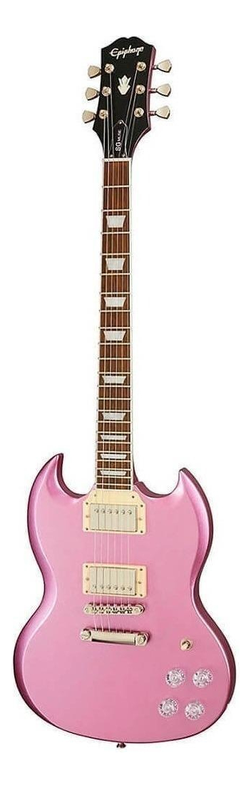 Guitarra Eléctrica EpiPhone Sg Muse Caoba Purple Passion Metallic Laurel