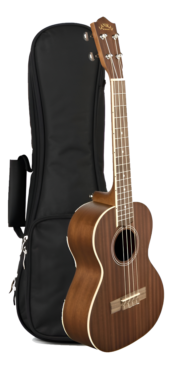 Lanikai Ma T Ukelele Tenor Caoba Aquila Con Funda