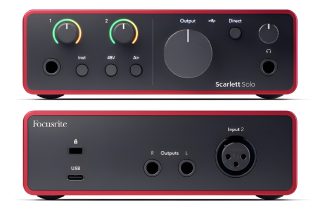 Focusrite Scarlett Solo 4ta Gen Placa De Sonido 2 Canales
