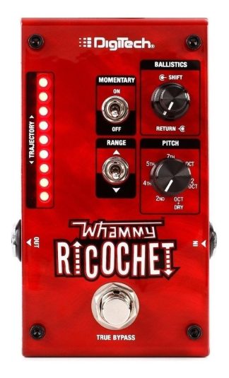 Pedal Digitech Whammy Ricochet Para Guitarra Eléctrica Rojo