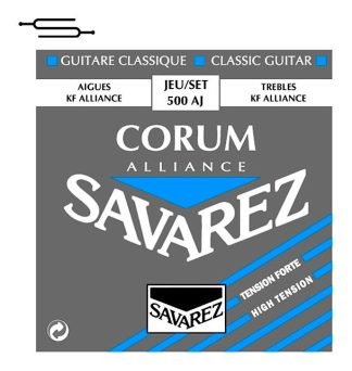 Encordado Savarez 500 Aj Tensión Alta Guitarra Clasica