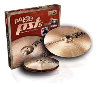 Paiste Pst5 Essential Set Hihat 14 Crash Ride 18