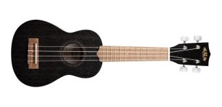 Kala Ka 15s Ukelele Soprano Caoba Satin 12 Trastes Negro