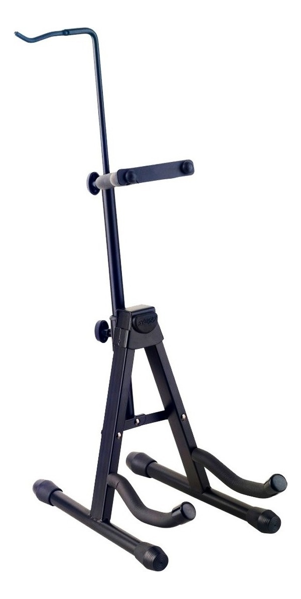 Soporte De Pie Stagg Svvn Para Violin 3/4 O 4/4 Tripode Plegable Color Negro
