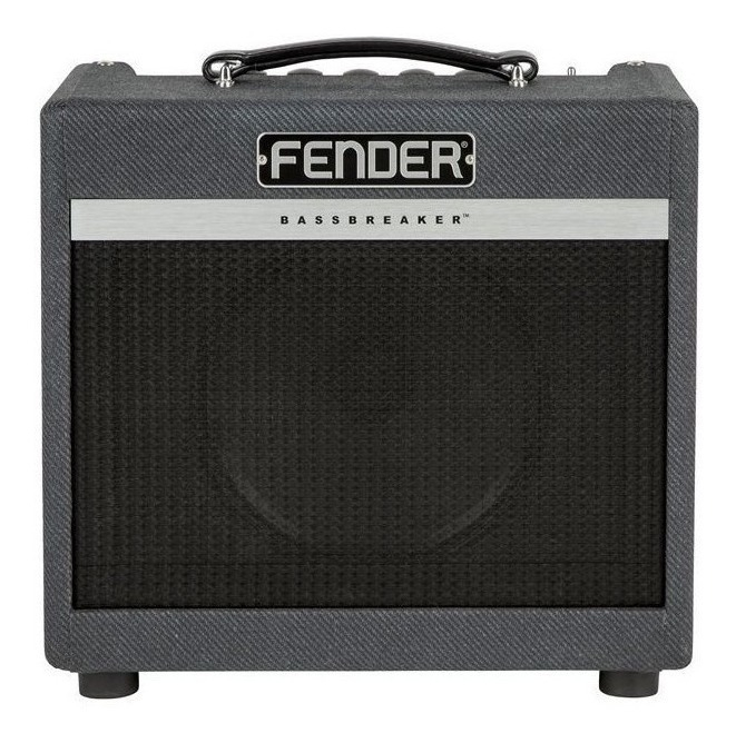 Fender Bassbreaker 15 Amplificador Combo Valvular 15 Watts Gray Tweed