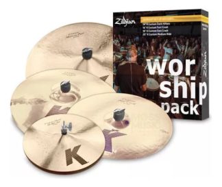 Kit De Platos 14 16 18 20 Zildjian Kc0801w Workship K Custom