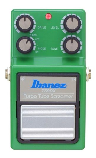 Pedal De Efecto Ibanez Turbo Tube Screamer Ts9dx Verde