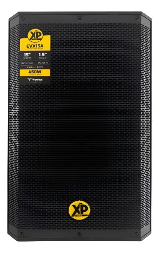 Xp Audio Evx15a Bafle Activo Potenciado 450 Watts Bluetooth
