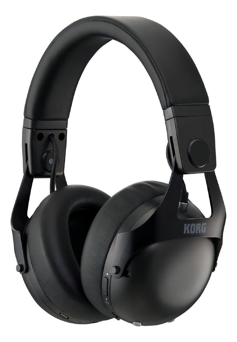 Auriculares C/cancelación De Ruido Korg Nc-q1 Bluetooth Color Negro