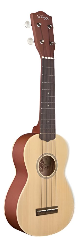 Stagg Us60 Ukelele Soprano Tradicional Con Funda