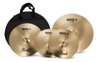 Pearl Brd1 Set Platillos Hi Hat 14 Crash 16 Ride 20 Funda