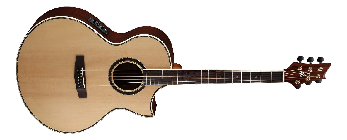 Cort Ndx50 Guitarra Electro Acustica Fishman Tapa Solida