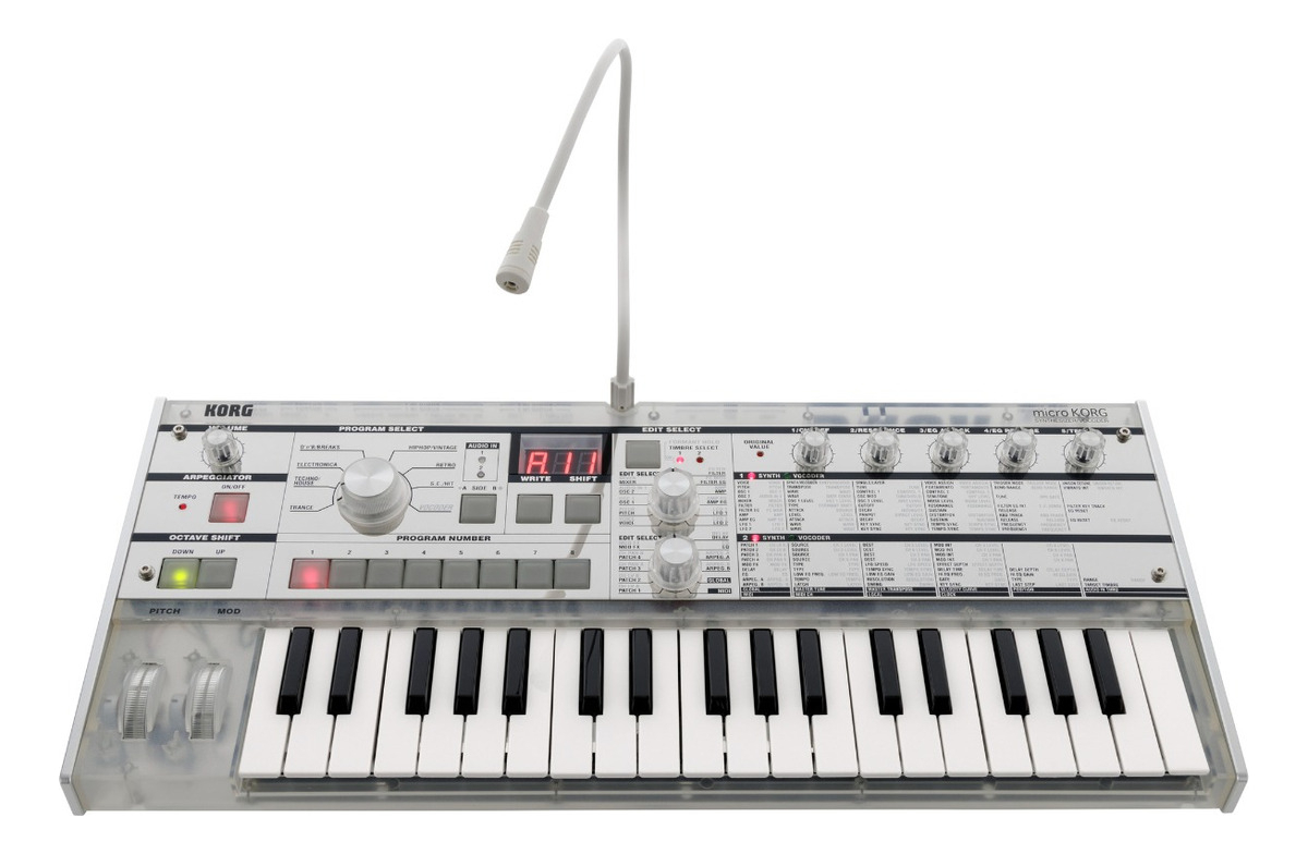 Teclado Sintetizador Vocoder Korg Microkorg Cr