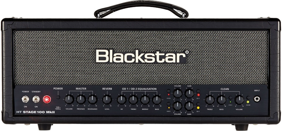 Blackstar Ht Stage 100 Mk2 Cabezal Valvular 100 Watts Color Negro/gris