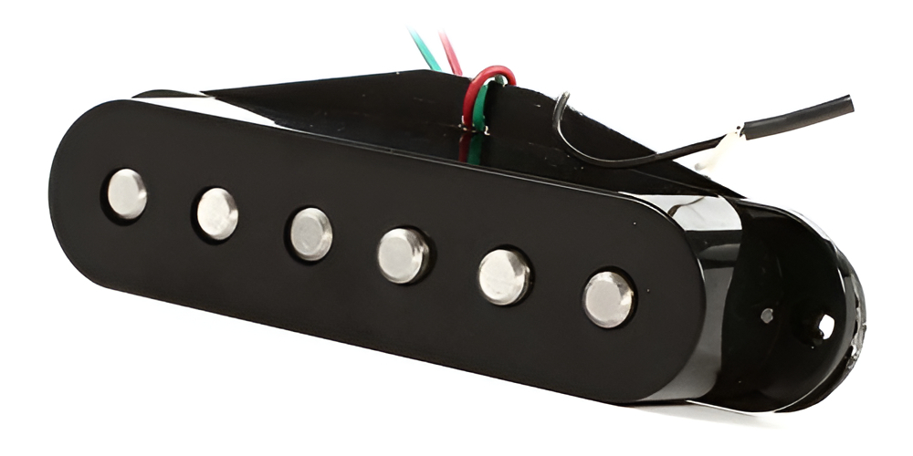 Micrófono Guitarra Dp416 Area 61 Bobina Simple Color Negro Y Blanco