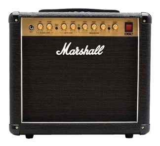 Amplificador Marshall Dsl Dsl5cr Valvular Para Guitarra De 5w Color Negro/dorado
