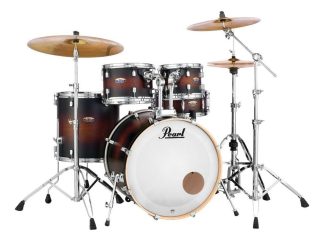 Pearl Dmp905p Decade Maple Bateria 5 Cuerpos 20 10 12 14 14 Color Satin Brown Burst