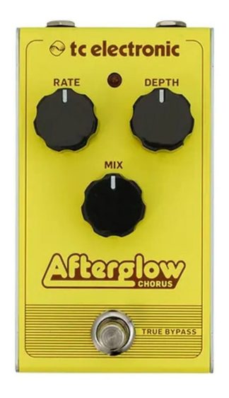 Tc Electronic Afterglow Chorus Pedal Chorus Analogo Color Amarillo