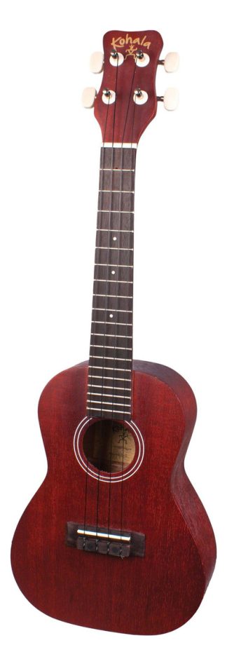 Ukelele Concierto Kohala Kine'o Ko-c Marrón Madera Tilo 4 Cuerdas