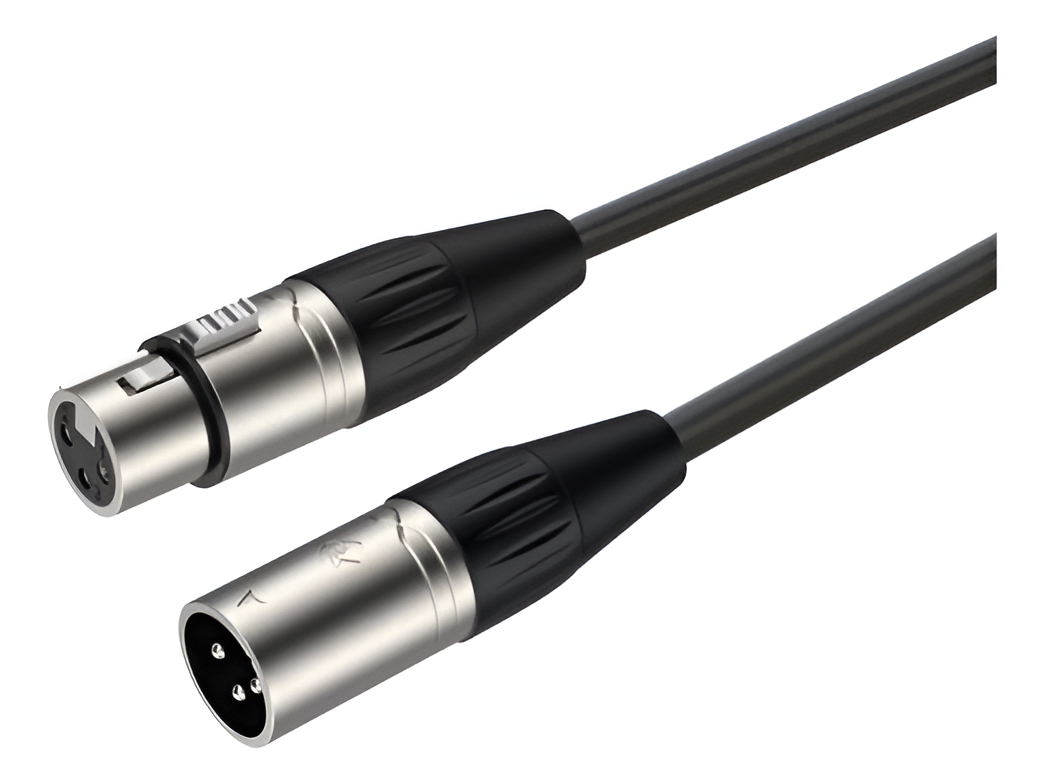 Cable Canon Cannon Xlr Roxtone Smxx200l3 Microfono Profesional 3 Metros