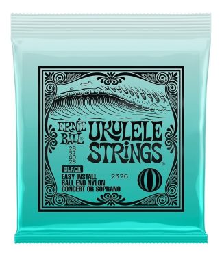 Ernie Ball Eb2326 Encordado Ukelele Nylon Black
