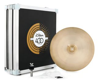 Zildjian Fast Crash 20, Edición Limitada, 400 Años, Chapado En Oro