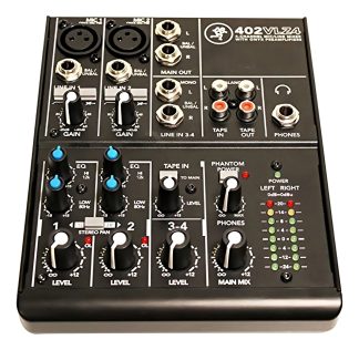 Mezclador Mackie 402vlz4 4 Canales Xlr/pg Efectos