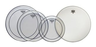 Remo Set Parches Bateria Pinstripe 10 12 14 Ambassador 14