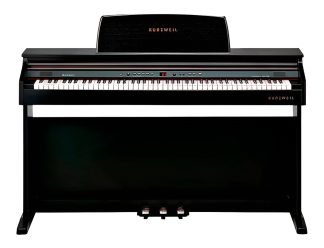 Kurzweil Ka130 Piano Digital 88 Teclas Banqueta Mueble Y Usb Color Marrón